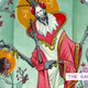 An illustration from Feral Indie Studio shows surreal figures in red, green, grey, and gold.